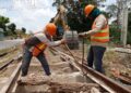 MÉRIDA, YUCATÁN, 31AGOSTO2021.- El Fondo Nacional de Fomento al Turismo (Fonatur) informo esta tarde a través de un comunicado que el proyecto Tren Maya en Mérida ha sido modificado. En el documento se lee que se decidido no dar inicio a la construcción de la estación de la zona conocida cómo La Plancha. Se contempla que la estación del sistema ferroviario para la ciudad no estará adentro de la ciudad de Mérida y en cambio esta se ubicará en la Zona de Teya, a 60 kilómetros del proyecto inicial. 
FOTO: MARTÍN ZETINA/CUARTOSCURO.COM