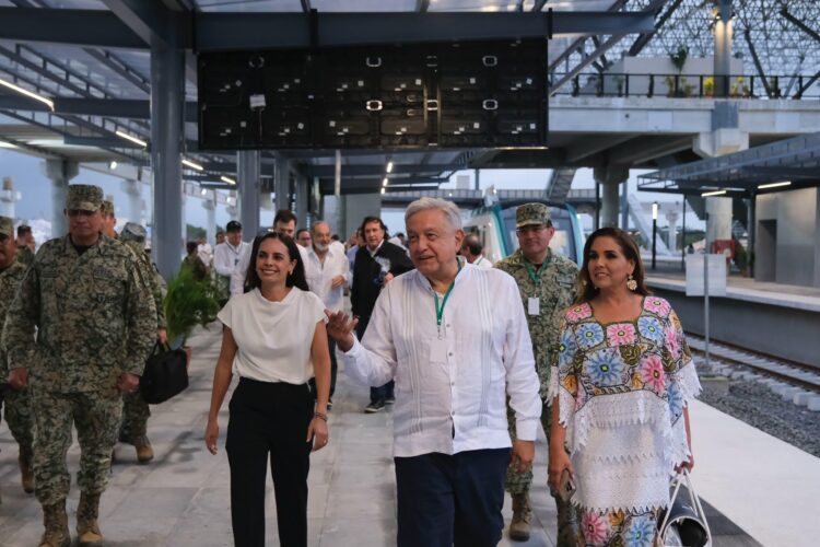 #Video: LLEGA TREN MAYA A CANCÚN Y COMPLETA SU PRIMER VIAJE