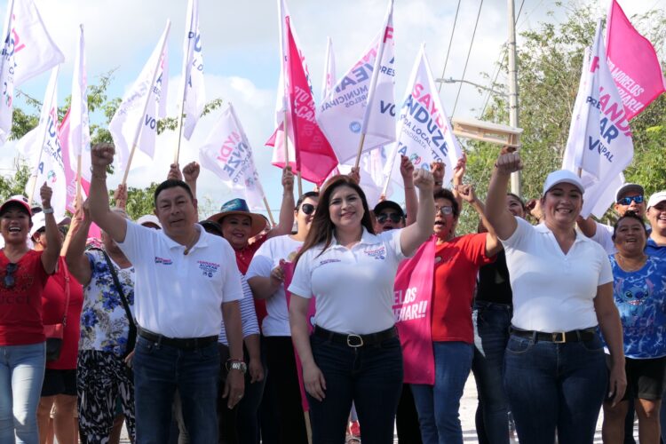 GARANTIZA FERNANDA ALVEAR POLICÍAS CAPACITADOS Y CON SALARIOS DIGNOS EN PUERTO MORELOS