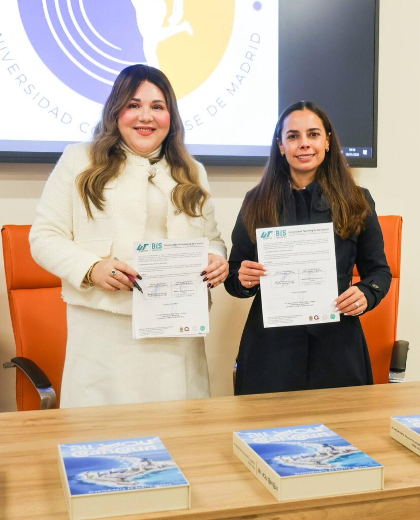 #Fitur2026 Atestigua Ana Paty Peralta firma de convenio académico entre ...